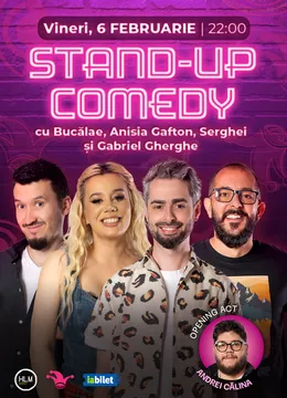 he Fool: Stand-up comedy cu Bucălae, Anisia, Serghei și Gabriel Gherghe
