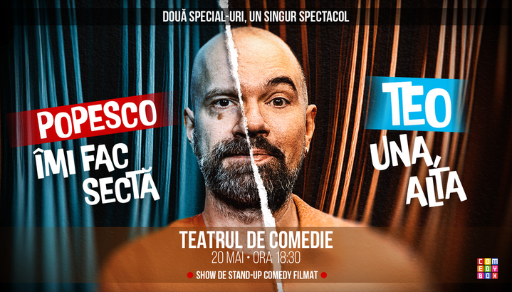 Filmare Special cu Teo "Una alta" și Cristi Popesco "Îmi fac sectă" - early show
