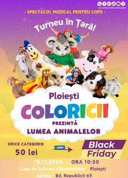 Ploiesti: Coloricii prezintă lumea animalelor