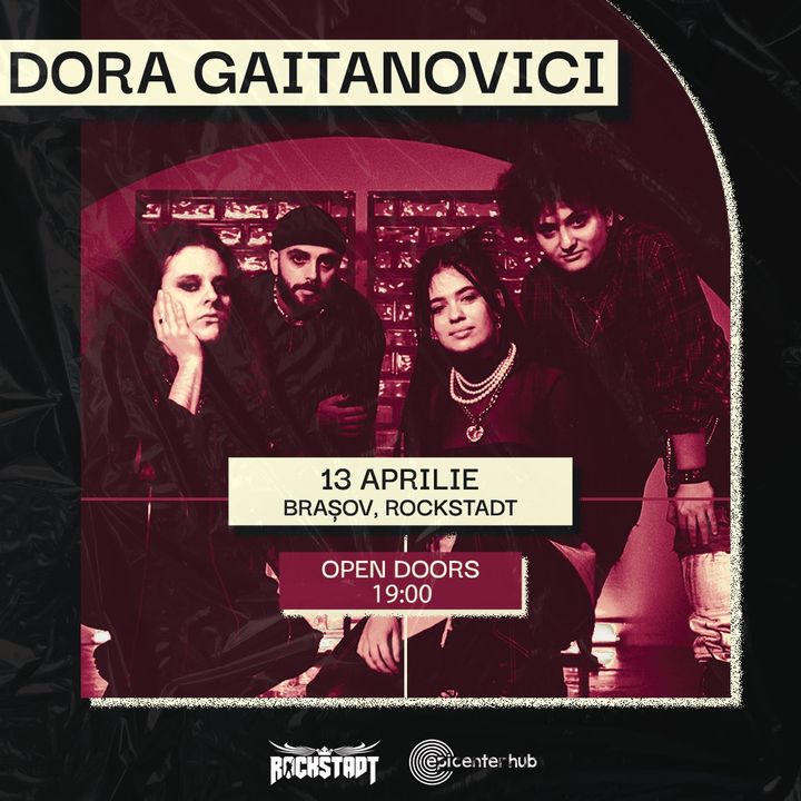 Brașov: Dora Gaitanovici • Lansare EP „Pas cu pas” • 13.04