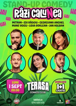 Stand-up Comedy Râzi ca luNea pe Terasa ComicsClub!