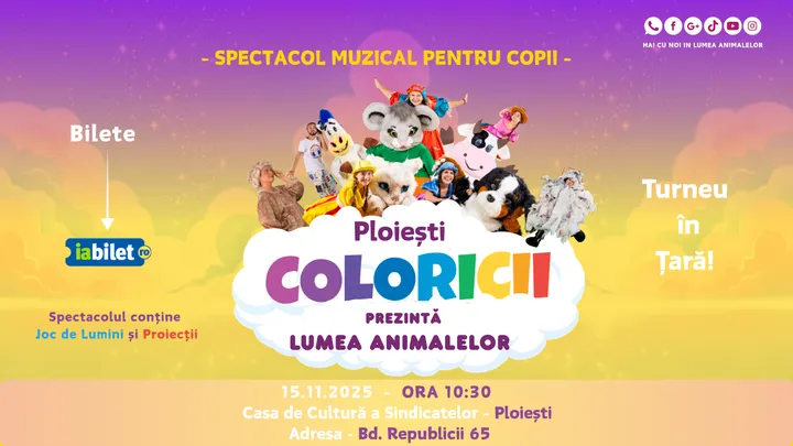 Ploiesti: Coloricii prezintă lumea animalelor