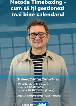 Metoda TIMEBOXING - cum să îți gestionezi mai bine calendarul