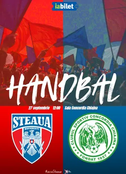 Handball: CSA Steaua Bucureşti – CS Concordia Chiajna