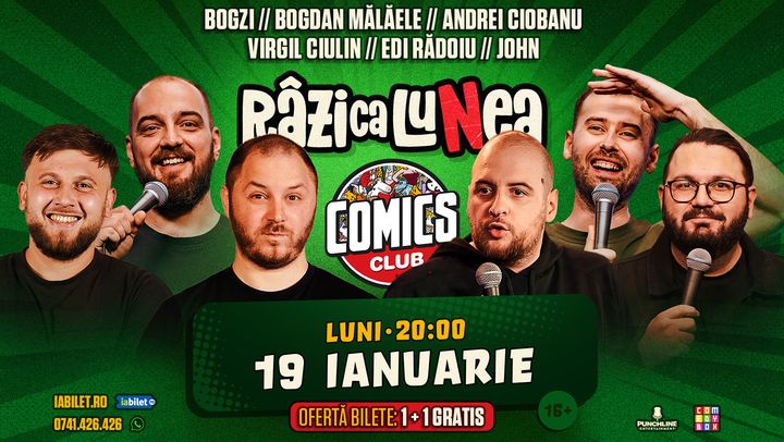 Stand-up Comedy Râzi ca luNea la ComicsClub!