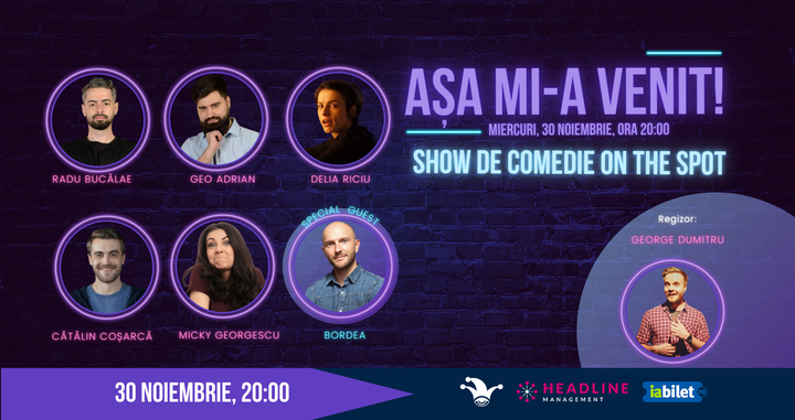 The Fool: Așa mi-a venit | Show de comedie on the spot