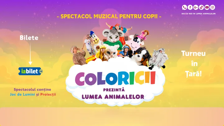 Coloricii prezintă lumea animalelor
