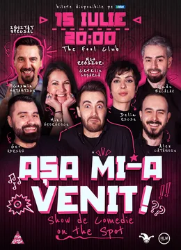 The Fool Terasa: Așa mi-a venit! | Show de comedie on the spot