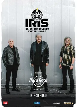 Concert IRIS - Cristi Minculescu, Valter si Boro la Hard Rock Cafe