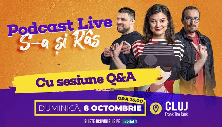 Cluj | Podcast LIVE | S-a și râs cu Maria Popovici, Mincu și Banciu