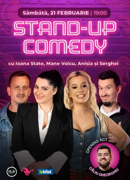The Fool: Stand-up comedy cu Ioana State, Mane Voicu, Anisia și Serghei