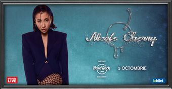 Concert Nicole Cherry la Hard Rock Cafe