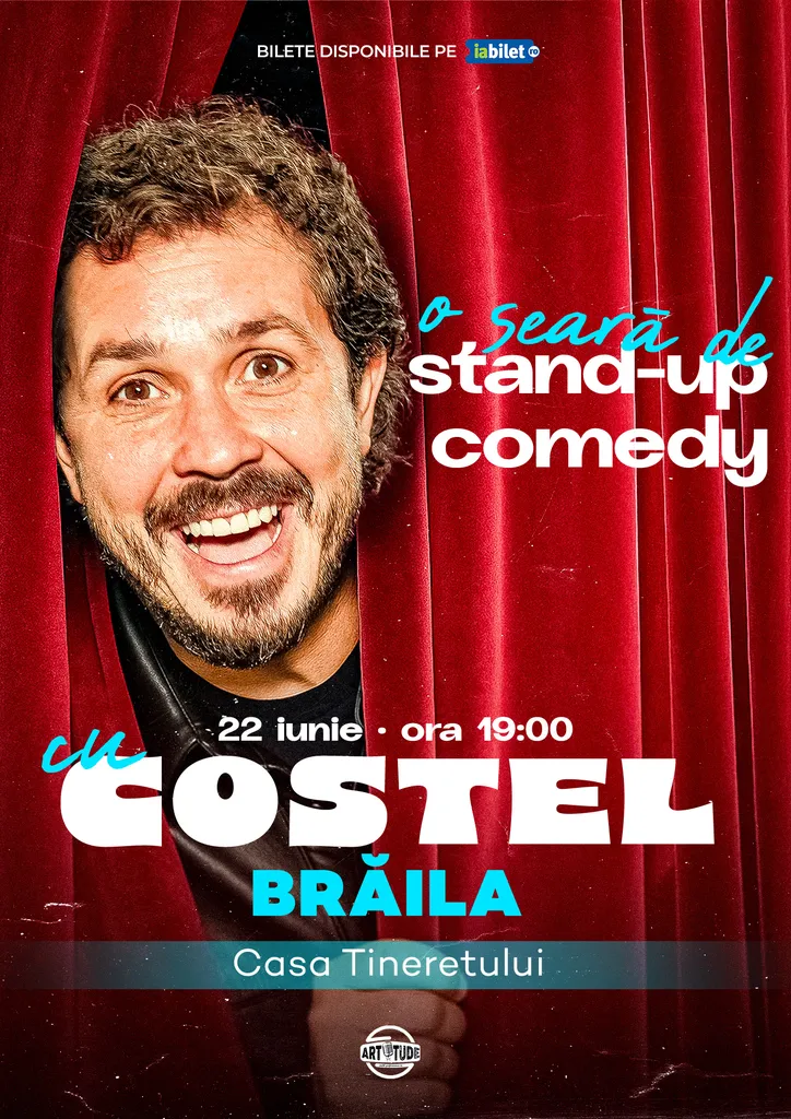 Braila: O seară de stand up comedy cu Costel | Comedy Show
