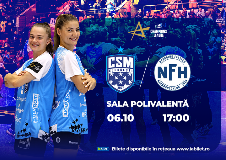 EHF Champions League - Runda 4: CSM București vs Nykobing Falster Handbold