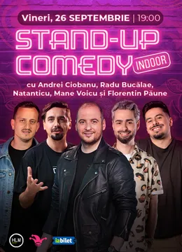 The Fool: Stand-up comedy cu Natanticu, Radu Bucălae, Andrei Ciobanu, Mane Voicu și Florentin Păune