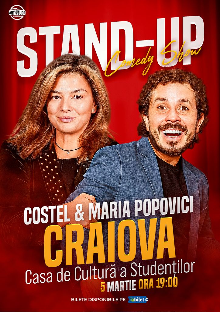 Craiova: Costel și Maria Popovici - Stand Up Comedy Show
