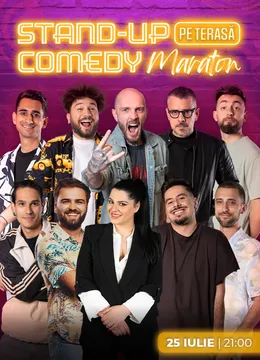 The Fool: Stand-up Comedy Maraton pe terasă cu: Bordea, Ioana State, Frînculescu, Drăcea, Cîrje, Mirel Popinciuc, Florin Gheorghe, Alex Dobrotă, Gabriel Dumitriu și Florentin Păune