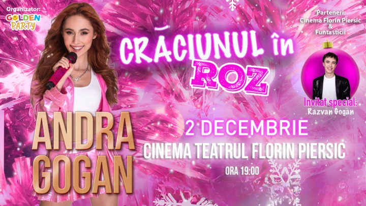 Cluj-Napoca: Craciun in Roz - Andra Gogan