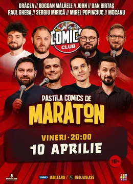 Maraton de Stand-up Comedy la ComicsClub!