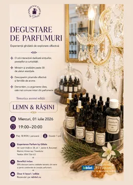 Degustare de Parfumuri - Lemn & Rășini