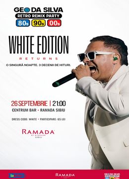 Sibiu: Retro Remix Party - White Edition cu Geo Da Silva