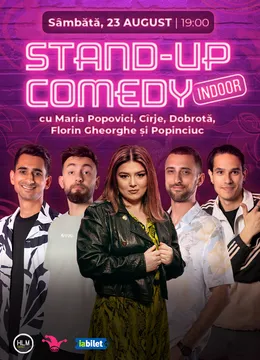 The Fool: Stand-up comedy cu Maria Popovici, Cîrje, Popinciuc, Dobrotă și Florin Gheorghe