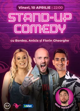 The Fool: Stand-up comedy cu Bordea, Anisia și Florin Gheorghe
