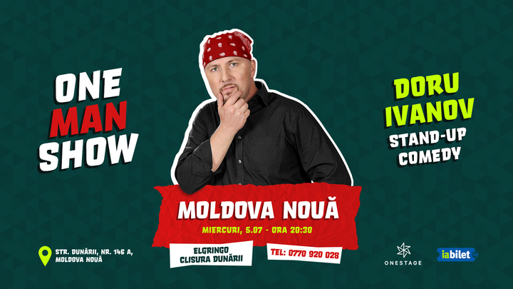 Moldova Noua: Stand-up cu Doru Ivanov | One Man Show