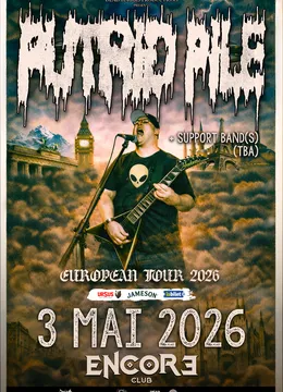 Concert Putrid Pile (US) + support band(s) (TBA) in Encore Club