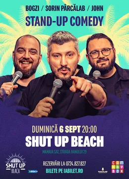 Constanța: Stand-up comedy cu Sorin Pâcrălab, Bogzi și John