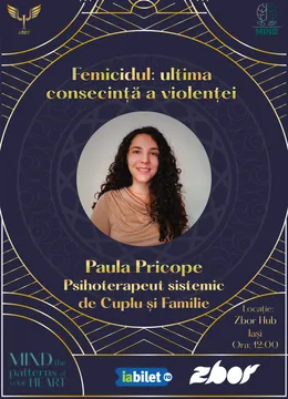 Iasi: MIND - Workshop: Femicidul: Ultima consecință a violenței