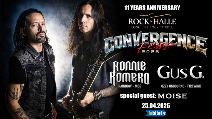 Constanta: Convergence Fest -  Concert Ronnie Romero si Gus G
