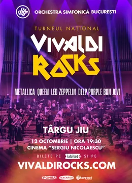Târgu-Jiu: Vivaldi Rocks - Orchestra Simfonică București