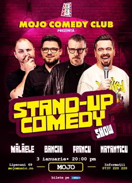 Stand-up comedy show cu Natanticu, Banciu, Frincu & Malaele 03.01