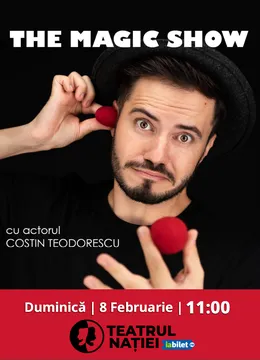 Ploiesti: Spectacol pentru copii: The magic show cu Costin Teodorescu