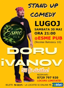 Lugoj: Stand-up comedy cu iVanov