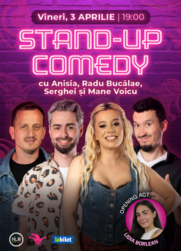 The Fool: Stand-up comedy cu Bucălae, Mane Voicu, Anisia și Serghei