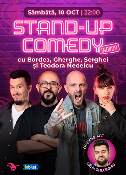 The Fool: Stand-up comedy cu Bordea, Gherghe, Serghei și Teodora Nedelcu