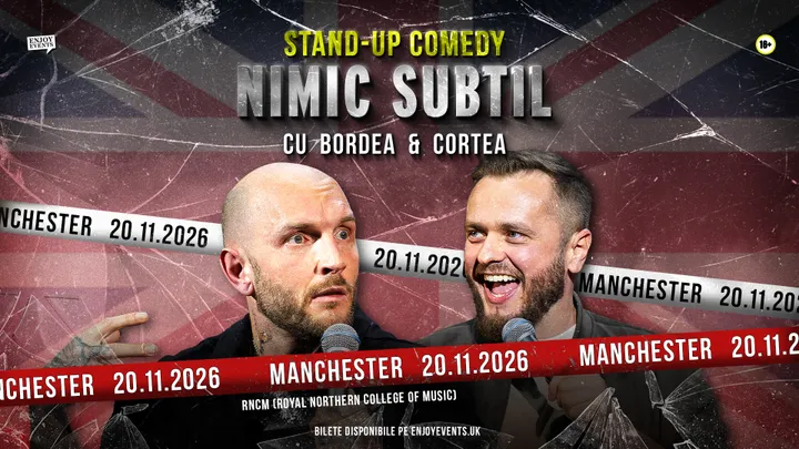 Manchester: Bordea & Cortea | RNCM Theatre | Nimic Subtil