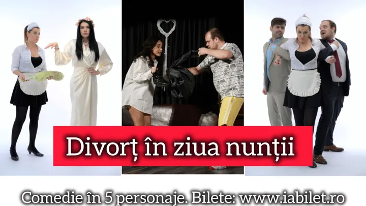 Tulcea: Divort in ziua nuntii