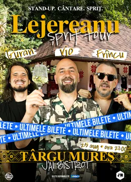 Targu Mureș: Stand Up Comedy Show Vio, Frîncu și Guran - Lejereanu Spriț Tour