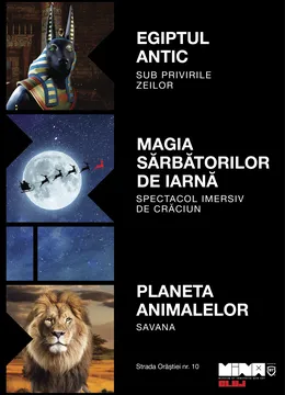 Egiptul Antic + Planeta Animalelor + Magia Sărbătorilor de Iarnă