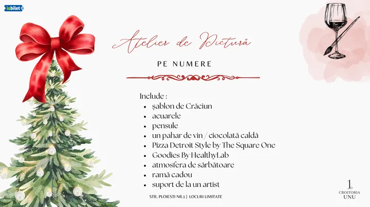 Cluj-Napoca: Atelier de pictura pe numere 16.12