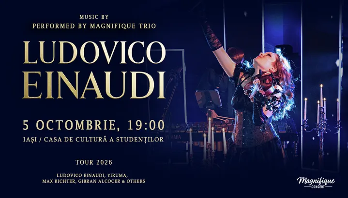 Iași: Concert Ludovico Einaudi