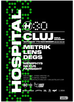Quite Lucky presents HOSPITAL 30 at Mina Museum, Cluj-Napoca
