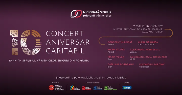 De 10 ani  Împreună - Concert Aniversar Caritabil