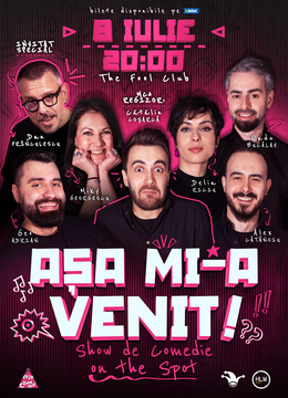 The Fool Terasa: Așa mi-a venit! | Show de comedie on the spot