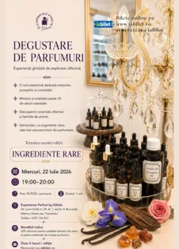 Degustare de Parfumuri - Ingrediente Rare