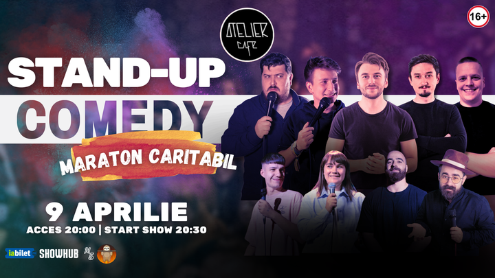 Cluj-Napoca: Stand-Up Comedy Maraton Caritabil