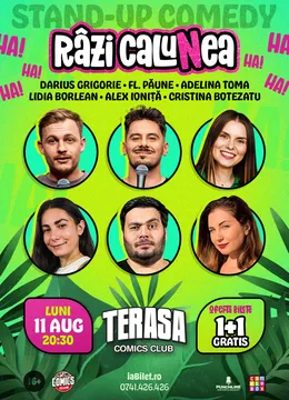 Stand-up Comedy Râzi ca luNea pe Terasa ComicsClub